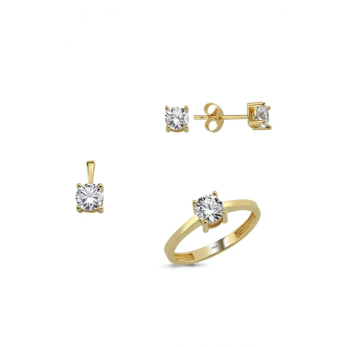 Tektaş Altın Set - 14k - 4.04gr