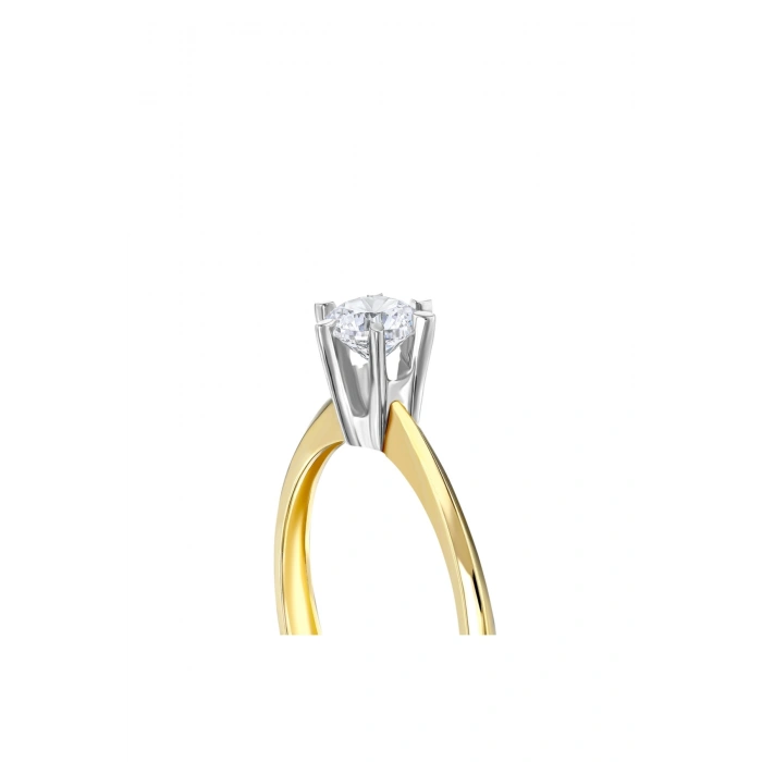 Altın Tektaş Yüzük - 14k - 1.66gr
