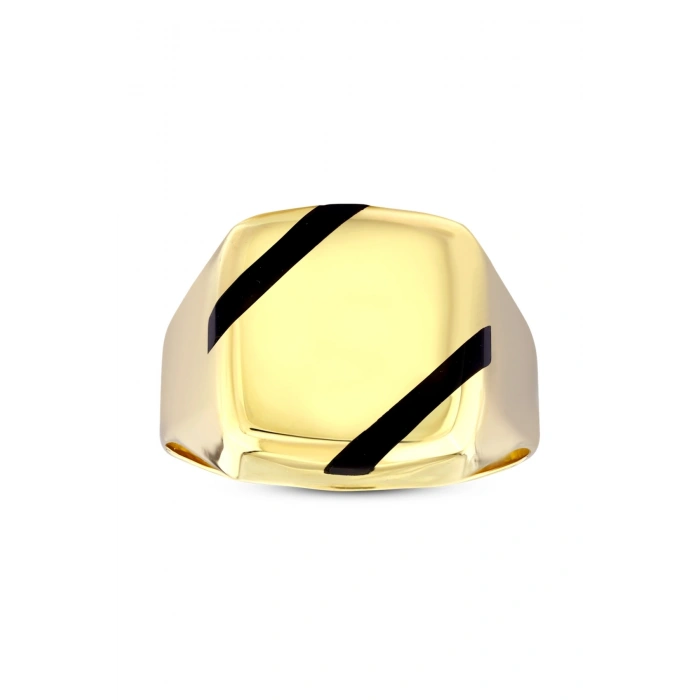Altın Erkek Yüzük - 14k - 4.79gr