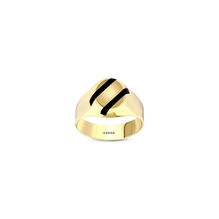 Altın Erkek Yüzük - 14k - 3.30gr