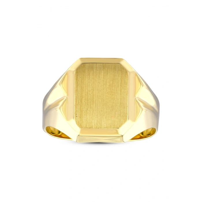 Altın Erkek Yüzük - 14k - 3.70gr