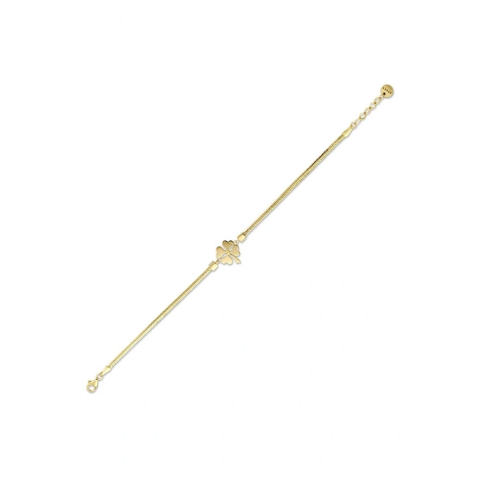 Şans Yonca Altın Bileklik - 14k - 3.23gr