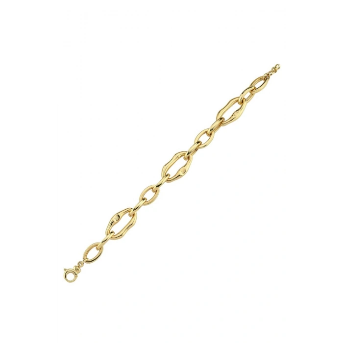 Altın Zincir Bileklik - 14k - 12.33gr