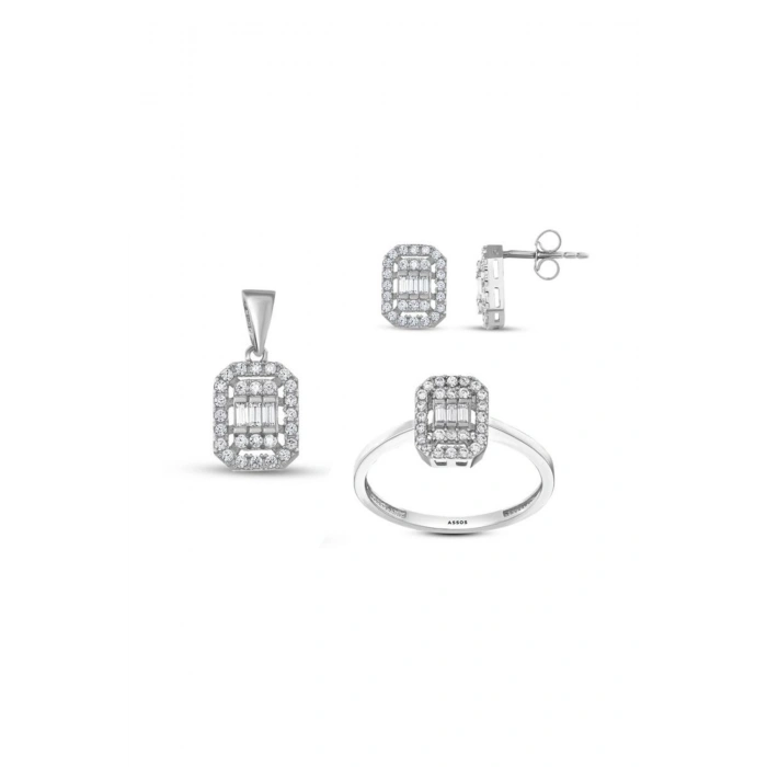 Altın Üçlü Baget Set - 14K