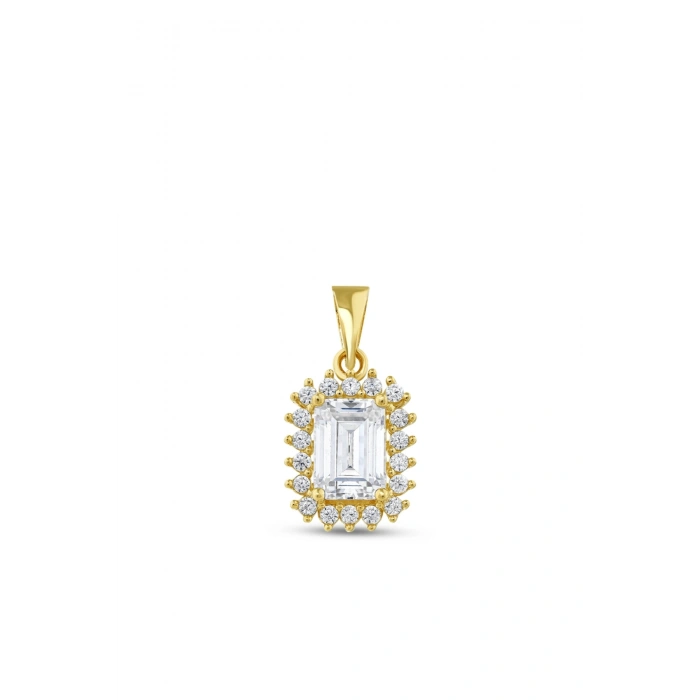 Baget Taşlı Altın Set - 14k - 7.05gr