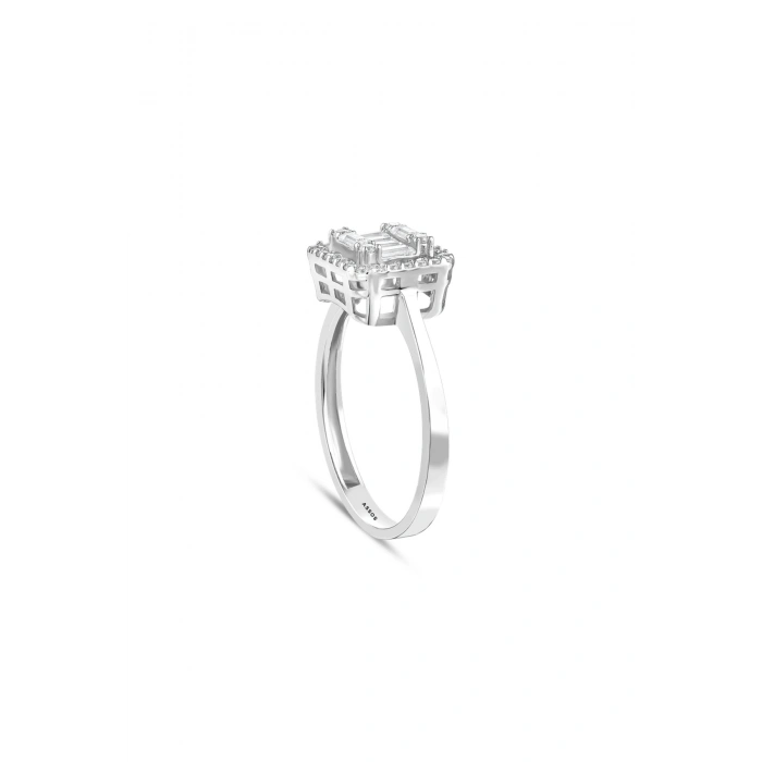 Baget Taşlı Altın Set - 14K