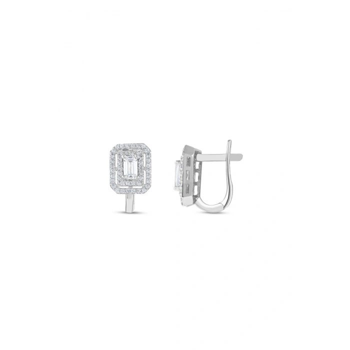 Baget Taşlı Altın Set - 14k - 7.95gr