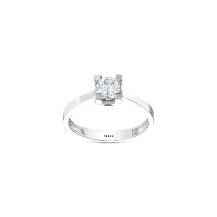 Altın Üçlü Tektaş Set - 14K