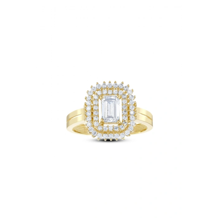 Baget Taşlı Altın Set - 14k - 7.49gr