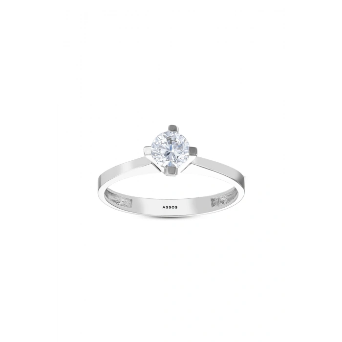 Tek Taş Altın Set - 14K