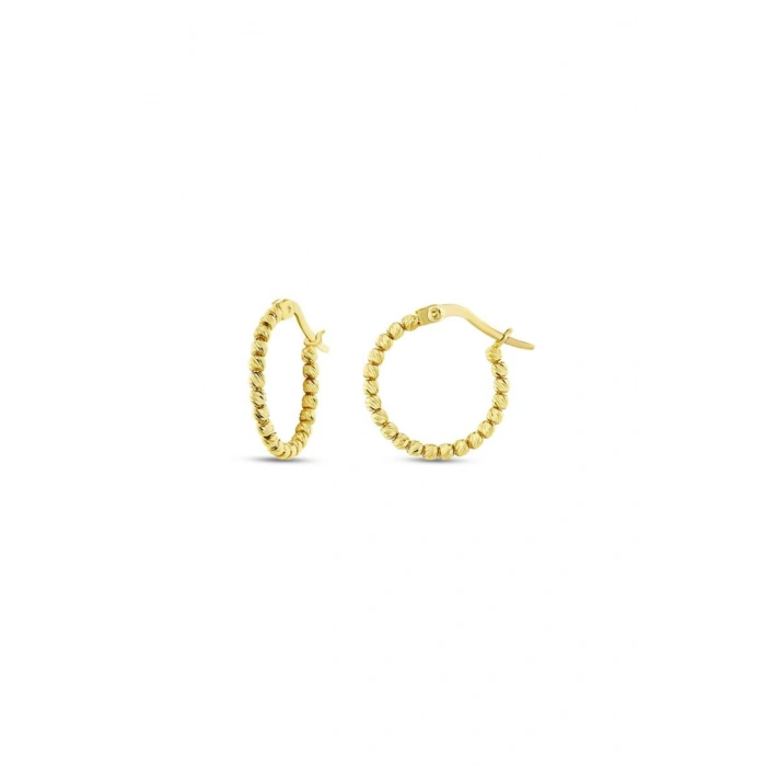 Dorika Toplu Altın Halka Küpe - 14k - 1.74gr
