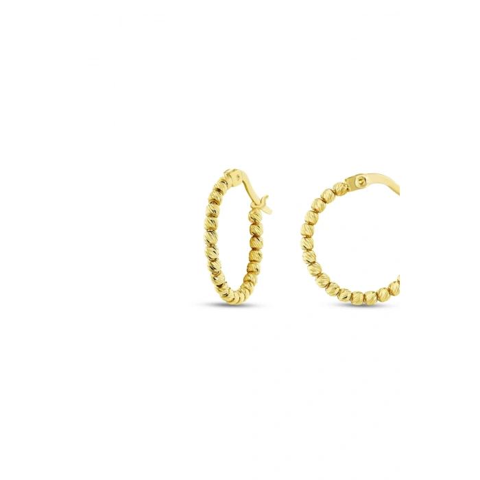 Dorika Toplu Altın Halka Küpe - 14k - 1.74gr