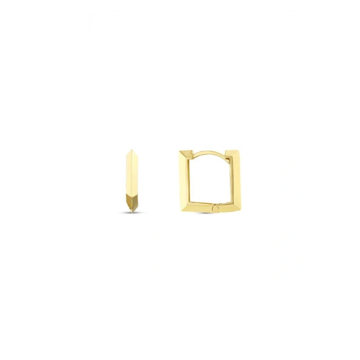 Tasarım Altın Küpe - 14k - 2.40gr