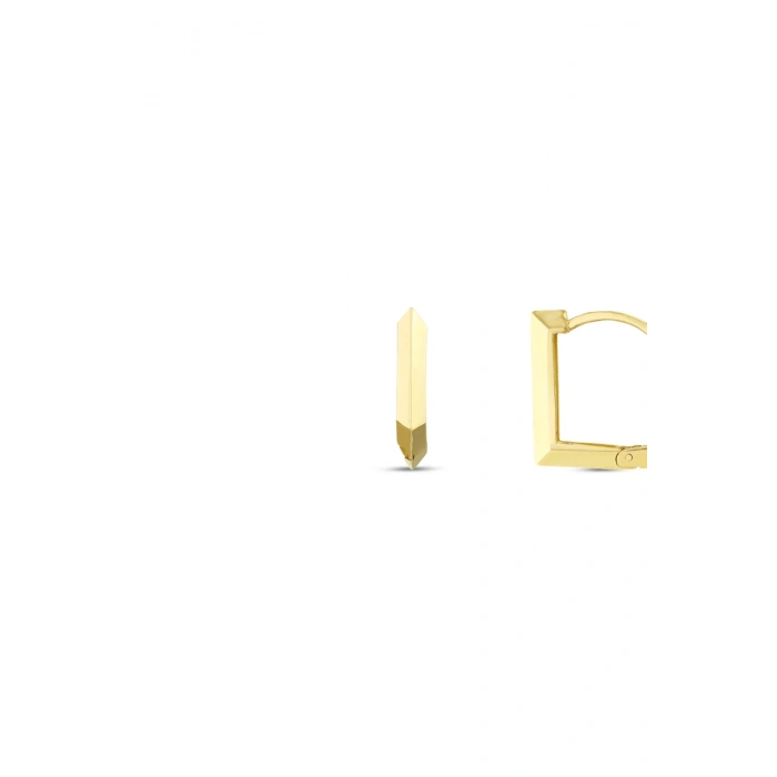 Tasarım Altın Küpe - 14k - 2.40gr