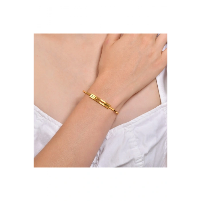 Altın Kaburga Kelepçe - 14K - 3.65gr