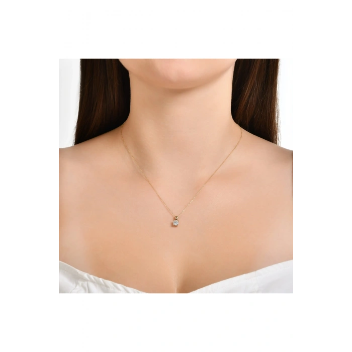 Tektaş Altın Kolye - 14k - 1.91gr