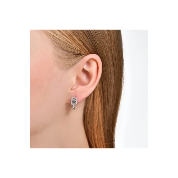 Baget Taşlı Altın Set - 14k - 3.92gr
