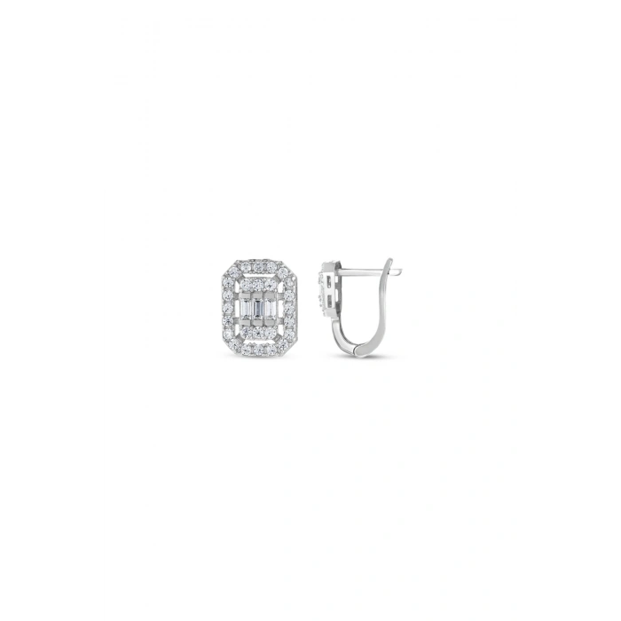 Baget Taşlı Altın Set - 14k - 3.92gr