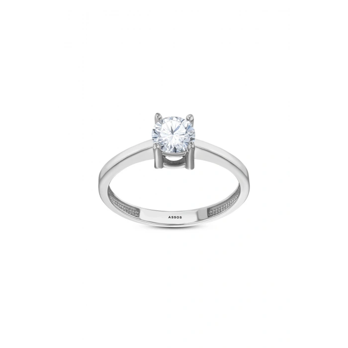 Altın Üçlü Tektaş Set - 14K