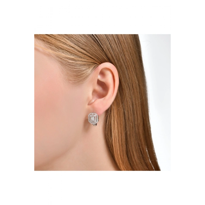 Baget Taşlı Altın Set - 14k - 7.17gr