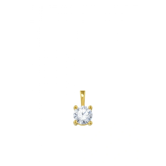 Altın Üçlü Tektaş Set - 14K