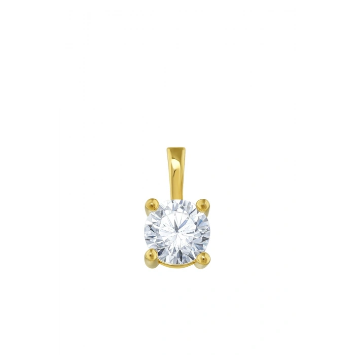 Altın Üçlü Tektaş Set - 14K