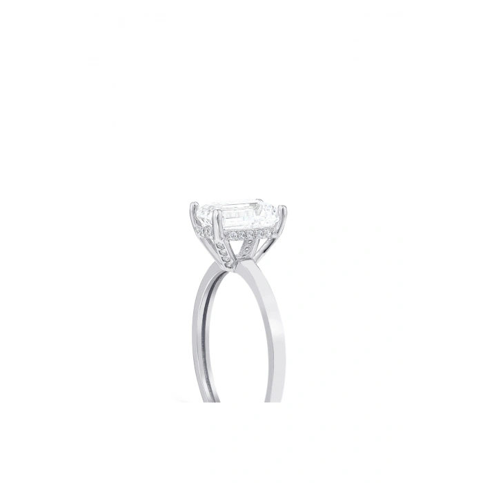 Baget Taşlı Altın Yüzük - 14K - 2.11gr