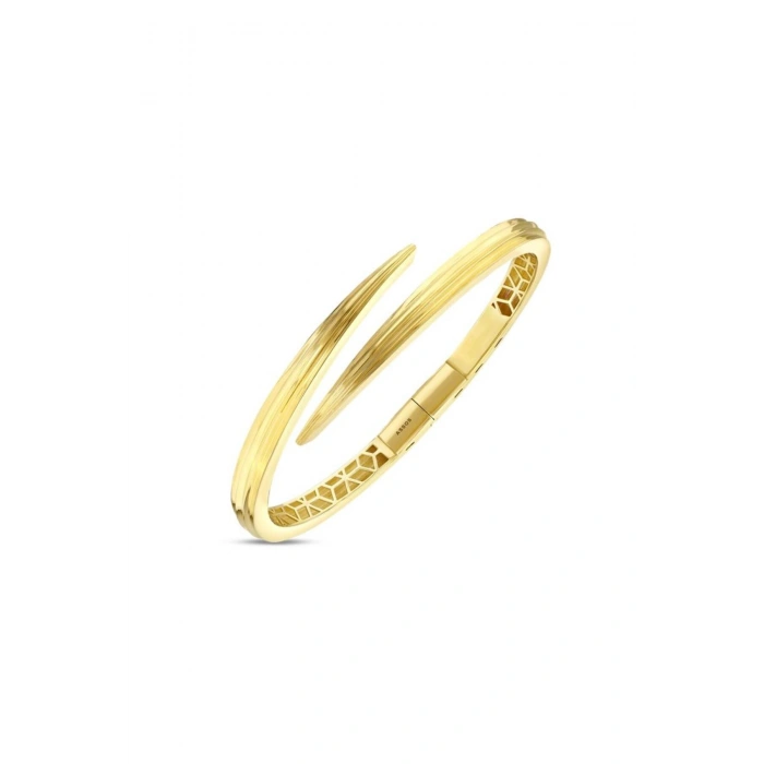 Tasarım Altın Kelepçe Bilezik - 14k - 13.25gr