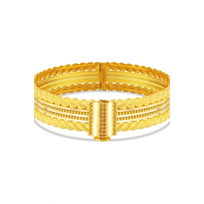 Altın Kelepçe Bilezik - 14k - 16.15gr