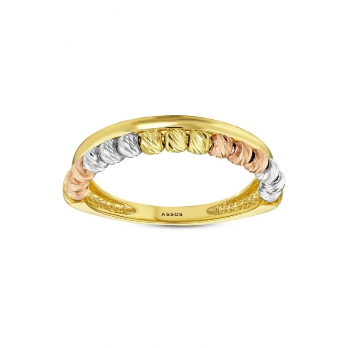 Dorika Toplu Altın Yüzük - 14k - 2.21gr
