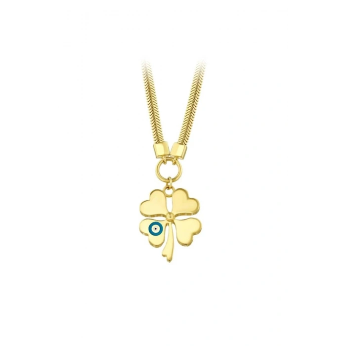Şans Yonca Altın Kolye - 14k - 5.16gr