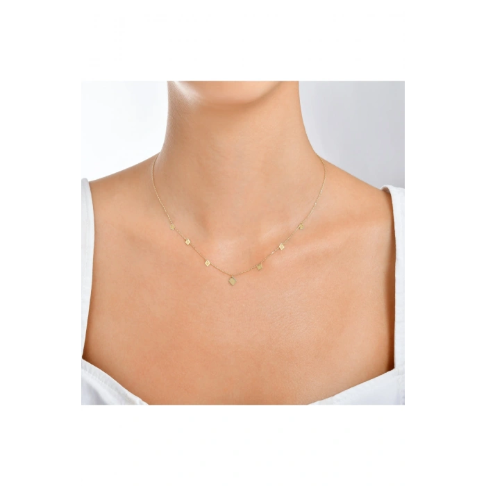 Tasarım Altın Kolye - 14k - 2.18gr