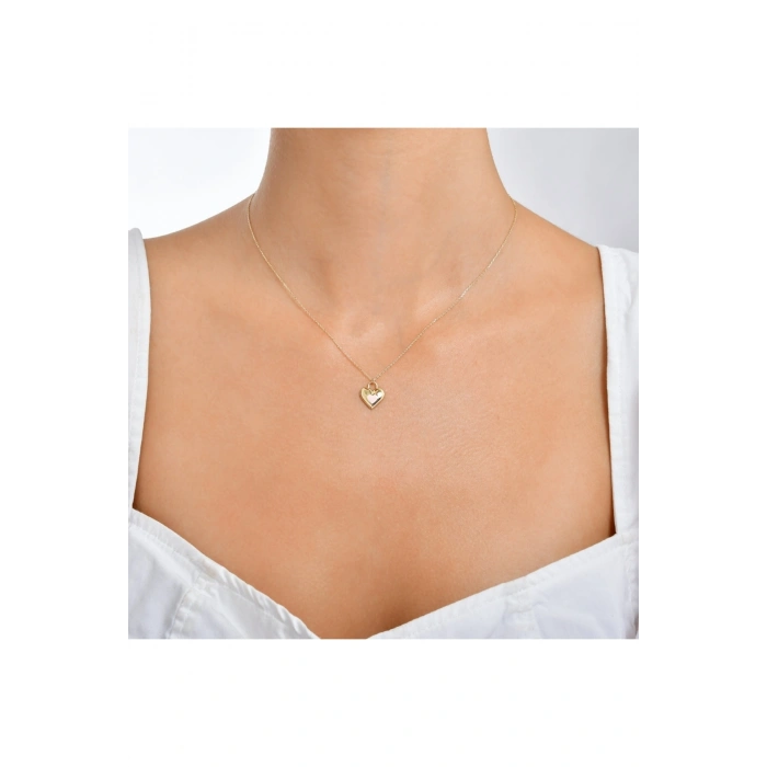 Kalpli Altın Kolye - 14k - 2.48gr