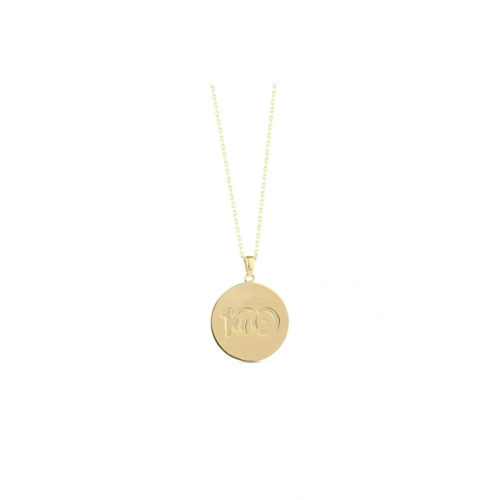 Altın 100. Yıl Cumhuriyet Kolye - 14k - 2.27gr
