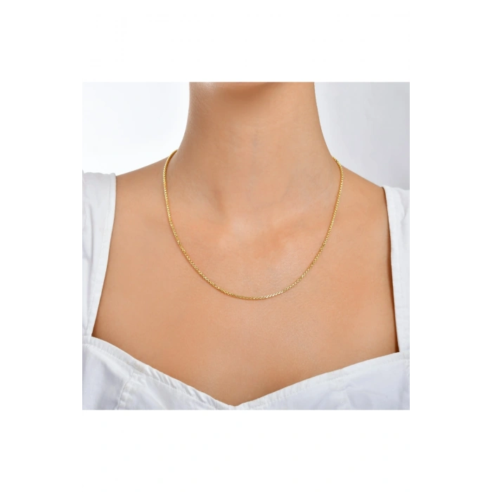 Altın Zincir Kolye - 14k - 5.09gr