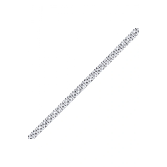 Taşlı Altın Bileklik - 14k - 8.53gr