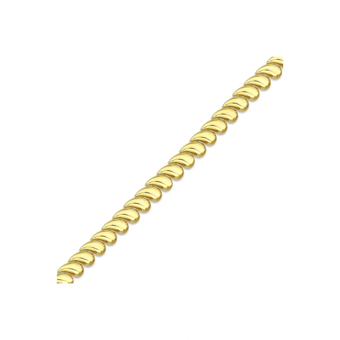 Damla Tasarım Altın Bileklik - 14k - 13.21gr