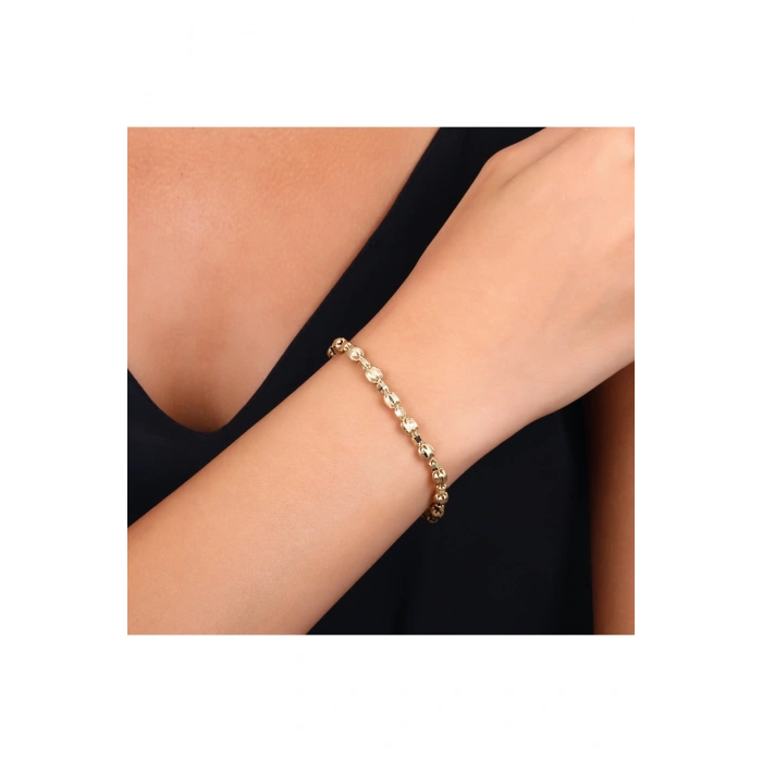 Dorika Toplu Altın Bileklik - 14k - 7.06gr