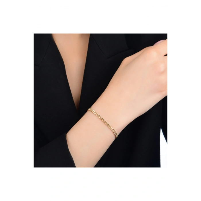 Altın Zincir Bileklik - 14k - 2.68gr