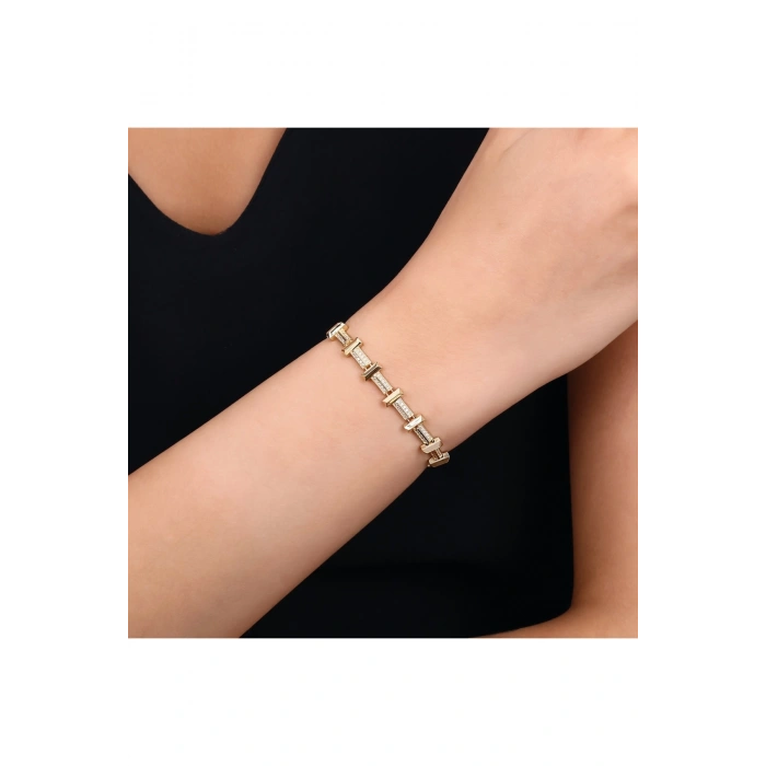Tasarım Altın Bileklik - 14k - 10.99gr