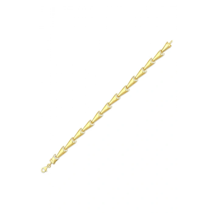 Tasarım Altın Bileklik - 14k - 9.53gr