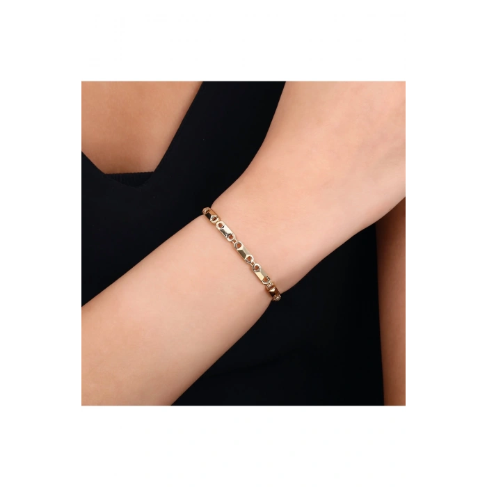 Tasarım Altın Bileklik - 14k - 6.25gr