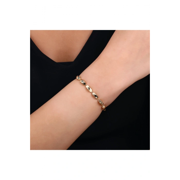 Tasarım Altın Bileklik - 14k - 6.19gr