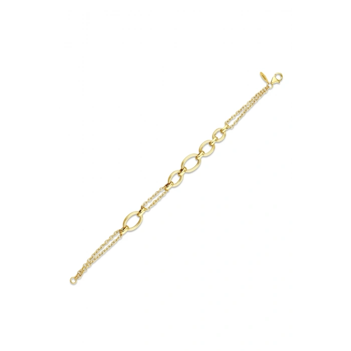 Zincir Formlu Altın Set - 14k - 4.20gr