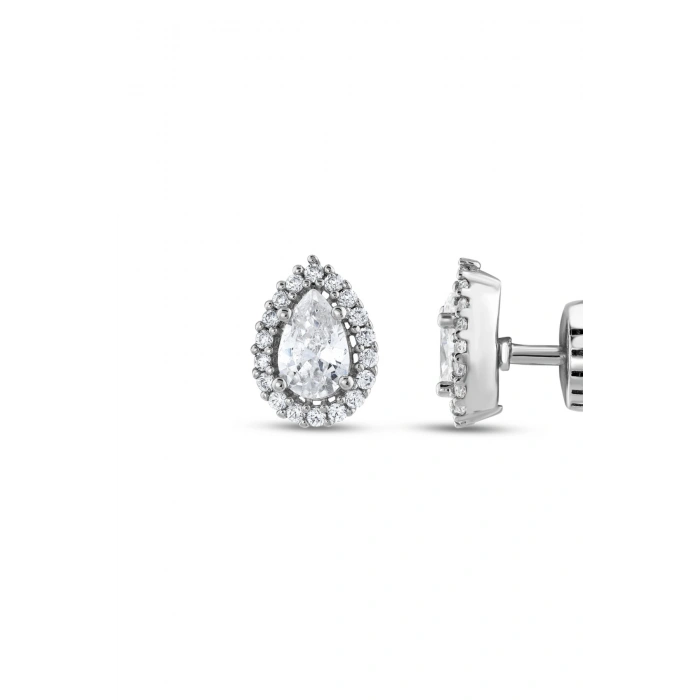 Taşlı Altın Nişan Düğün Set - 14k - 2.20gr