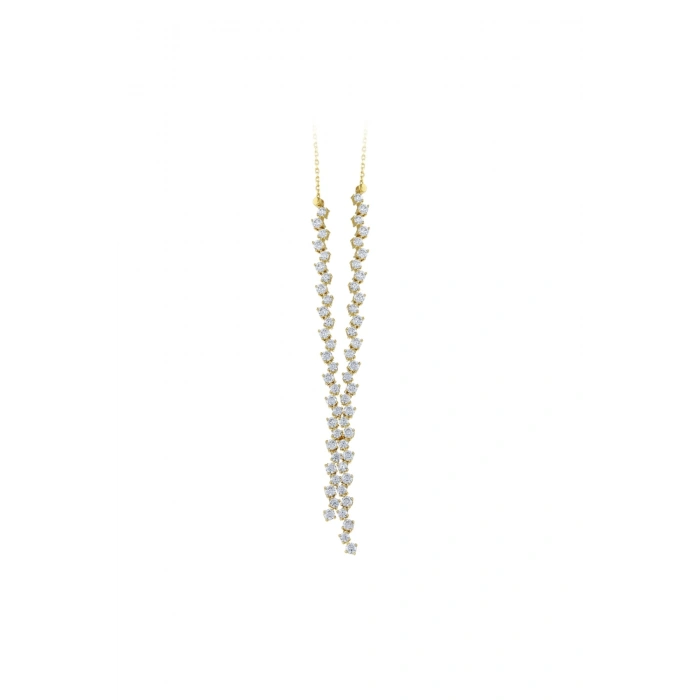 Taşlı Altın Nişan Düğün Set - 14k - 13.37gr