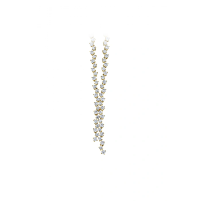 Taşlı Altın Nişan Düğün Set - 14k - 13.37gr