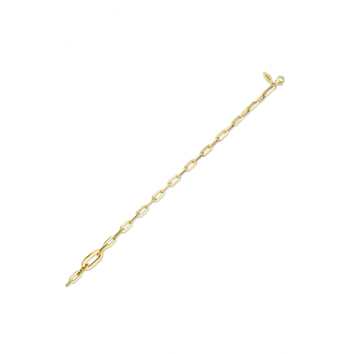 Zincir Formlu Altın Set - 14K