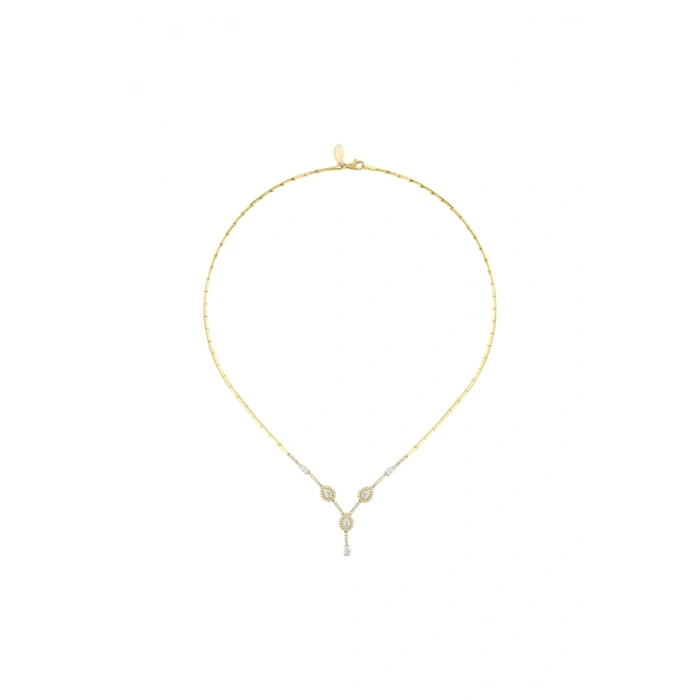 Taşlı Altın Nişan Düğün Set - 14k - 2.19gr