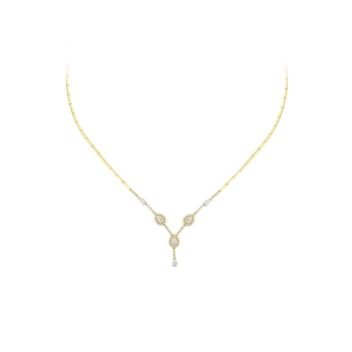 Taşlı Altın Nişan Düğün Set - 14k - 2.19gr